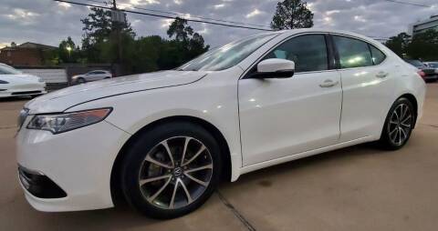 2016 Acura TLX for sale at Gocarguys.com in Houston TX