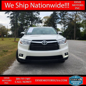 2014 Toyota Highlander for sale at Dixie Motors Inc. in Northport AL