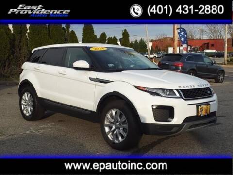 2018 Land Rover Range Rover Evoque for sale at East Providence Auto Sales in East Providence RI