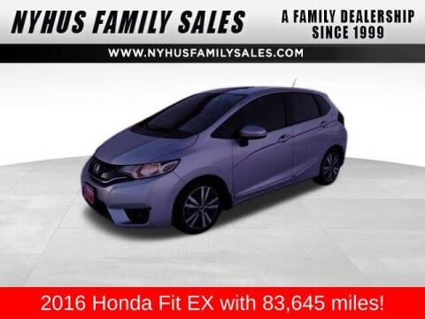 2016 Honda Fit for sale at Nyhus Family Sales in Perham MN