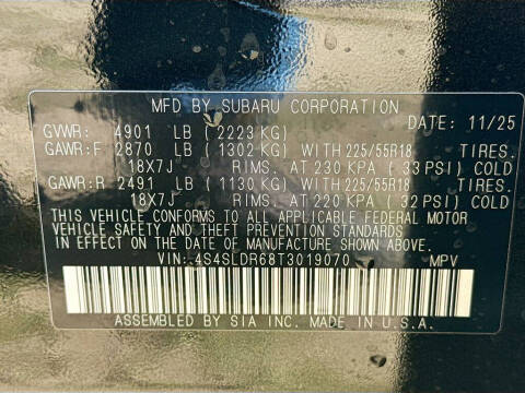 2026 Subaru Forester Limited