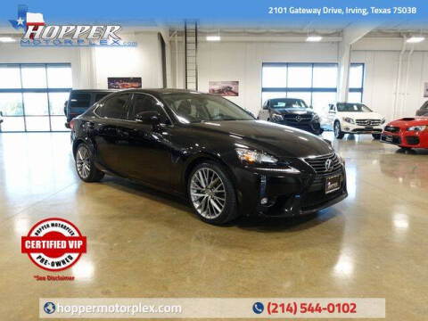 2017 Lexus IS 200t for sale at HOPPER MOTORPLEX in Irving TX