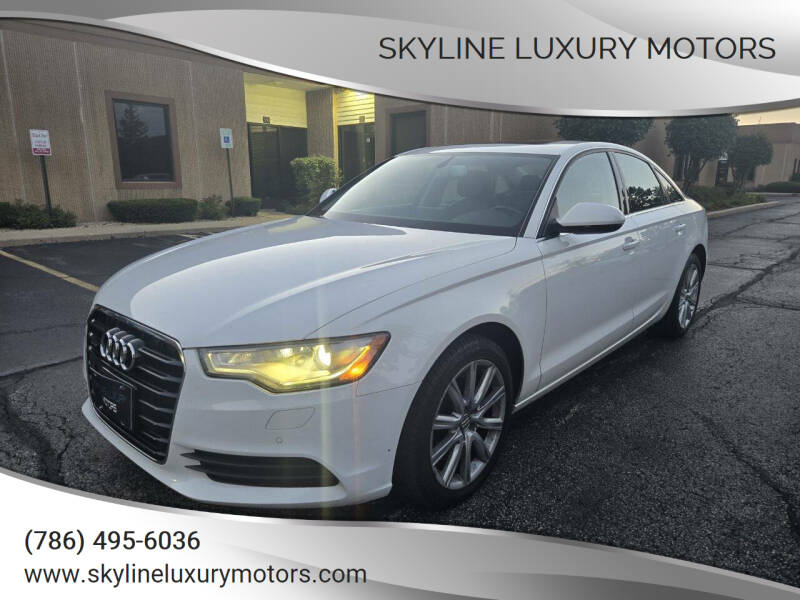 2015 Audi A6 for sale at Skyline Luxury Motors in Buffalo Grove IL