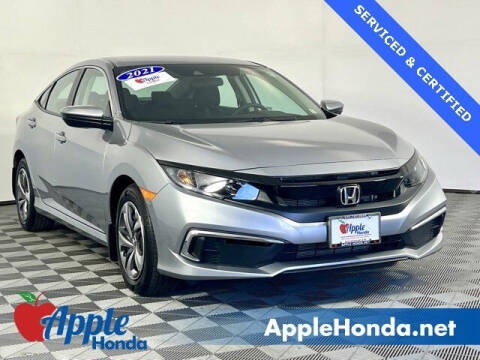 2021 Honda Civic for sale at APPLE HONDA in Riverhead NY