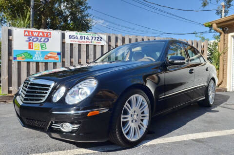 2008 Mercedes-Benz E-Class for sale at ALWAYSSOLD123 INC in Fort Lauderdale FL