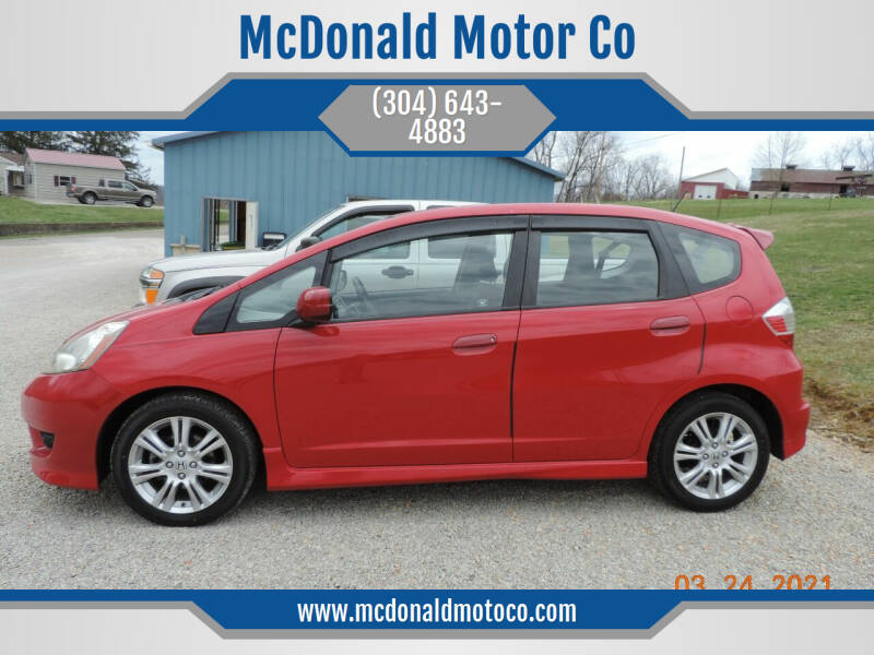 2010 Honda Fit for sale at McDonald Motor Co in Harrisville WV