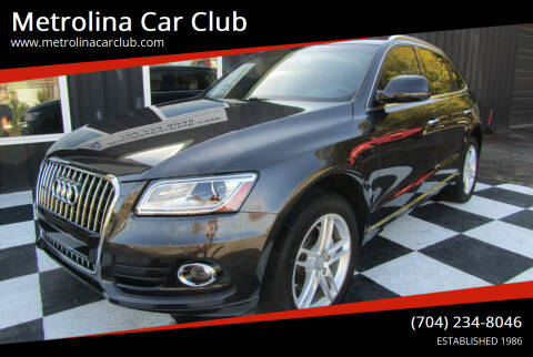 2016 Audi Q5 for sale at Metrolina Car Club in Matthews NC