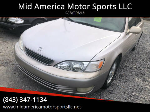 1999 Lexus ES 300 for sale at Mid America Motor Sports LLC in Conway SC