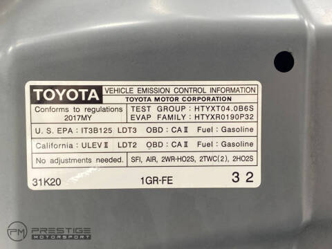 2017 Toyota 4Runner TRD Pro