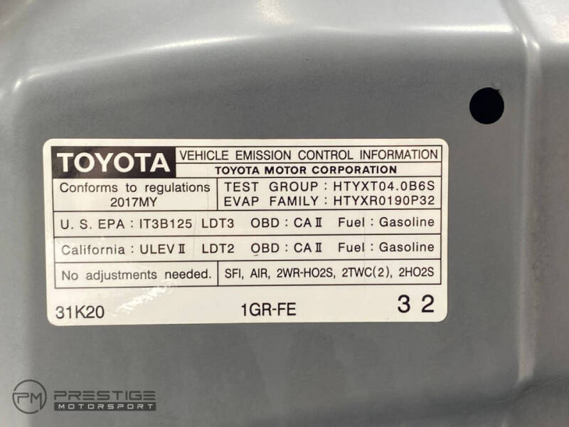 2017 Toyota 4Runner TRD Pro