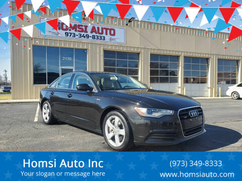 2012 Audi A6 for sale at Homsi Auto Inc in Kannapolis NC