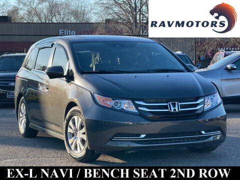 2016 Honda Odyssey for sale at RAVMOTORS- Burnsville in Burnsville MN