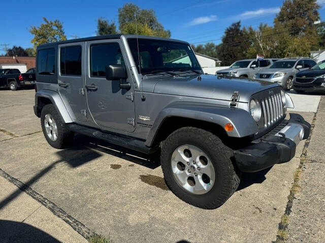 2014 Jeep Wrangler Unlimited for sale at Capital Auto Financing in Redford, MI