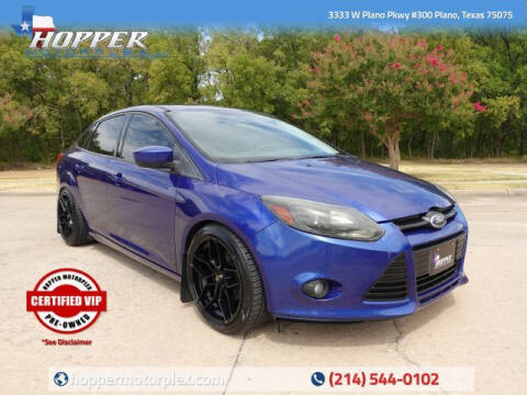 2012 Ford Focus for sale at HOPPER MOTORPLEX in Plano TX