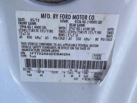 2013 Ford F-250 Super Duty