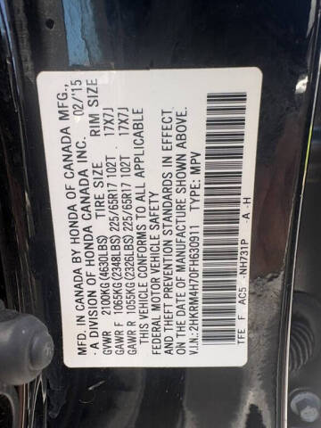 2015 Honda CR-V EX-L