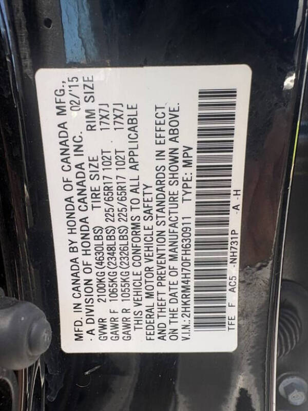2015 Honda CR-V EX-L