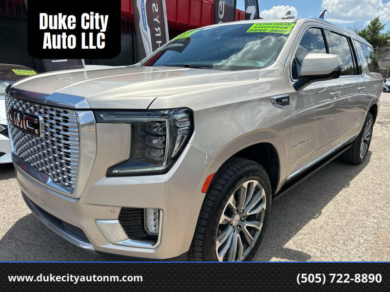 2021 GMC Yukon XL for sale at Duke City Auto LLC in Gallup NM