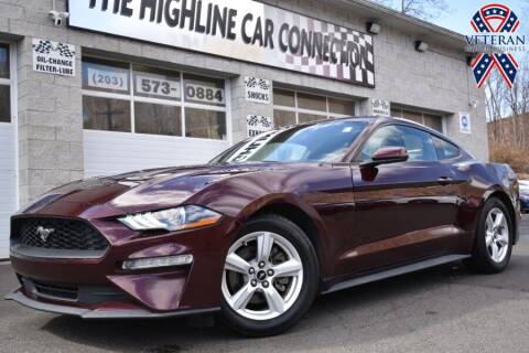 2018 Ford Mustang for sale at The Highline Car Connection in Waterbury CT