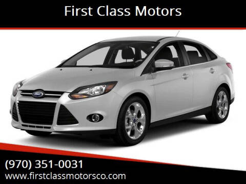 2014 Ford Focus for sale at First Class Motors in Greeley CO