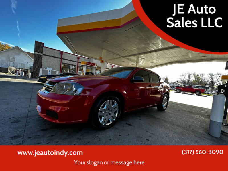 2014 Dodge Avenger for sale at JE Auto Sales LLC in Indianapolis IN