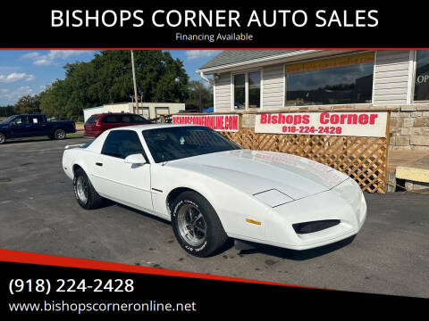 1992 Pontiac Firebird for sale at BISHOPS CORNER AUTO SALES in Sapulpa OK