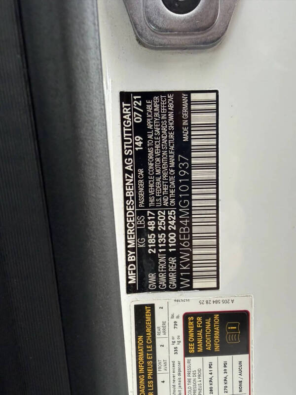 2021 Mercedes-Benz C-Class AMG C 43