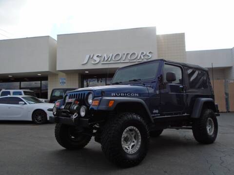 2005 Jeep Wrangler for sale at J'S MOTORS in San Diego CA