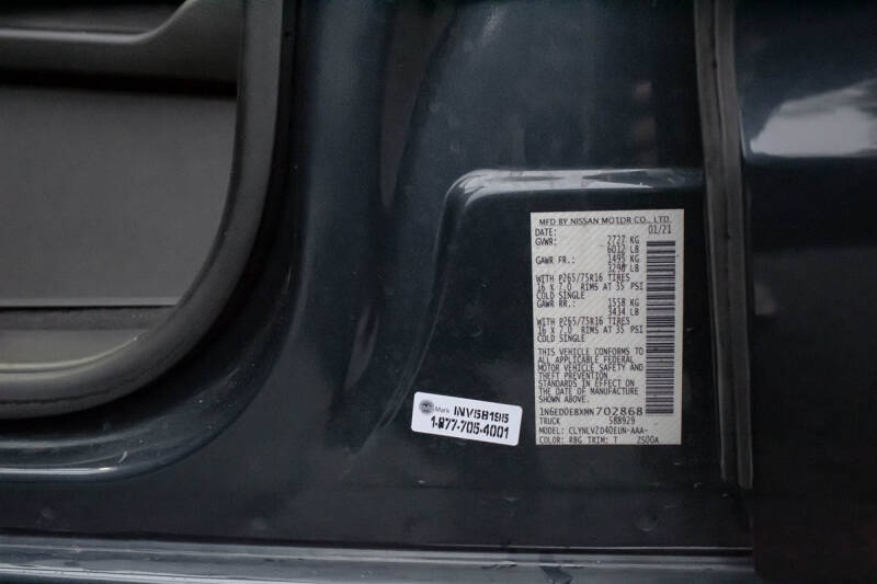 2021 Nissan Frontier PRO-4X