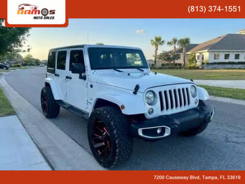 2018 Jeep Wrangler JK Unlimited for sale at Ramos Auto Sales in Tampa FL