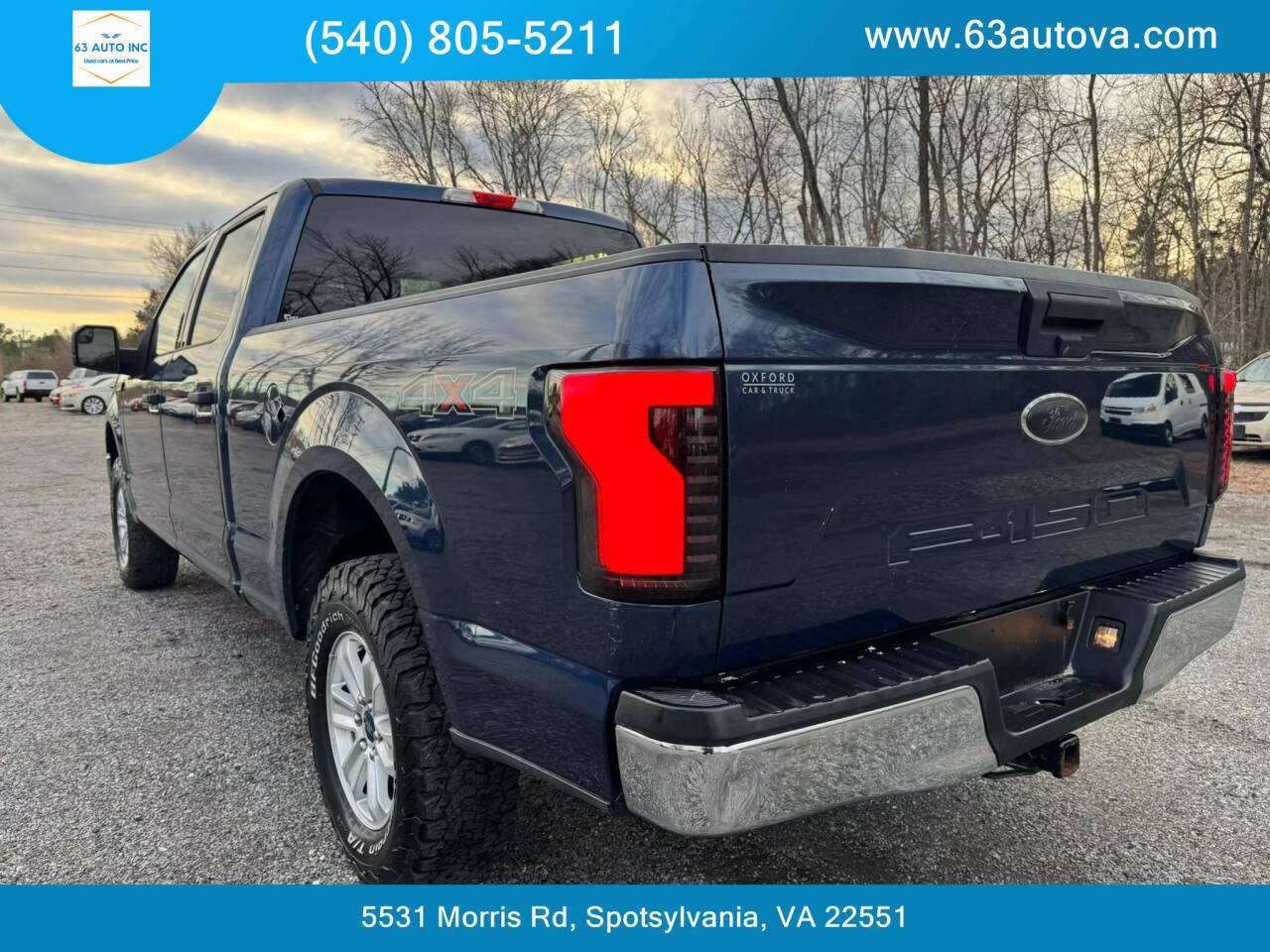 2018 Ford F-150 for sale at 63 Auto Inc in Spotsylvania, VA