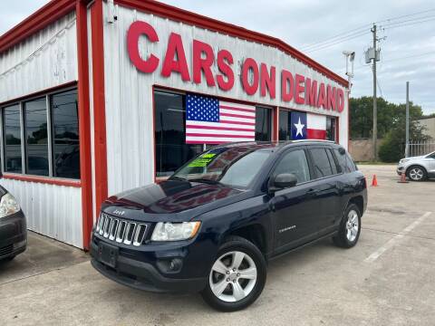2013 Jeep Compass for sale at Cars On Demand 3 in Pasadena TX
