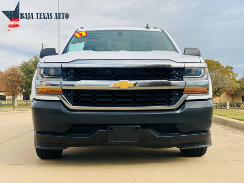 2017 Chevrolet Silverado 1500 for sale at Baja Texas Auto in Mansfield TX