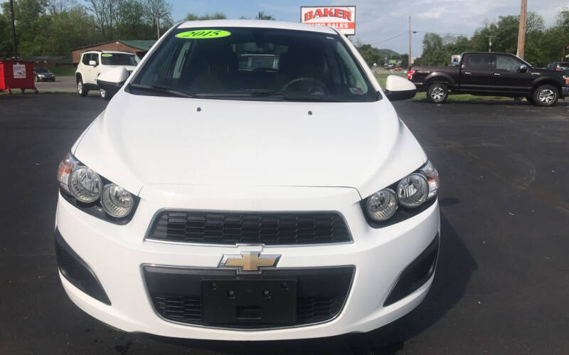 2015 Chevrolet Sonic for sale at Baker Auto Sales in Northumberland PA