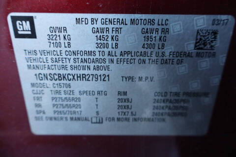 2017 Chevrolet Tahoe LT