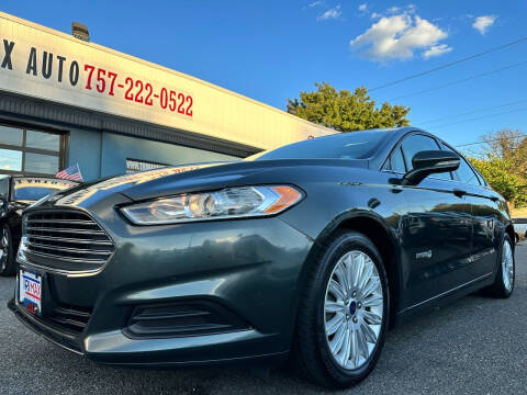 2016 Ford Fusion Hybrid for sale at Trimax Auto Group in Norfolk VA