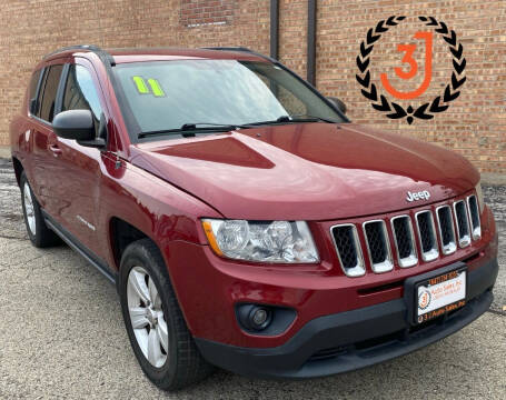 2011 Jeep Compass for sale at 3 J Auto Sales Inc in Mount Prospect IL