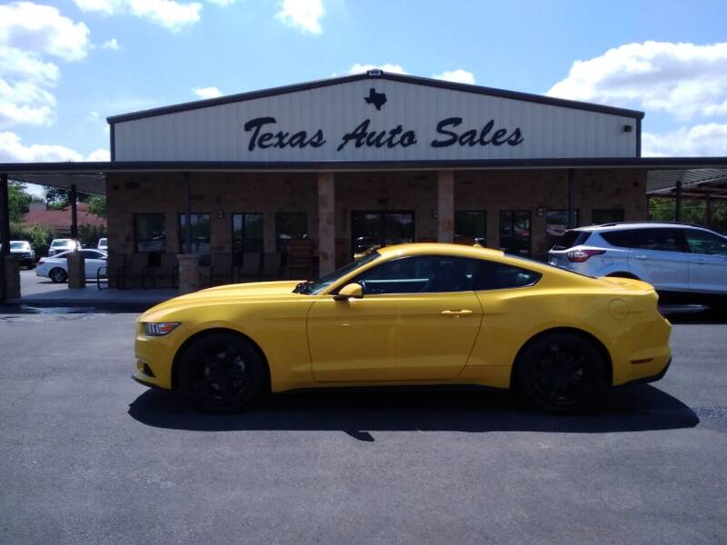 2016 Ford Mustang for sale at Texas Auto Sales in San Antonio TX