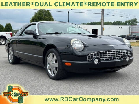 2002 Ford Thunderbird for sale at R & B Car Co in Warsaw IN