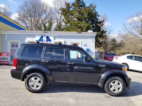 2009 Dodge Nitro for sale at A&A Auto Sales llc in Fuquay Varina NC
