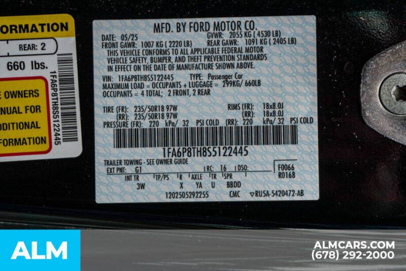 2025 Ford Mustang EcoBoost Premium