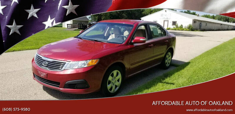 2010 Kia Optima for sale at Big Deal LLC in Whitewater WI
