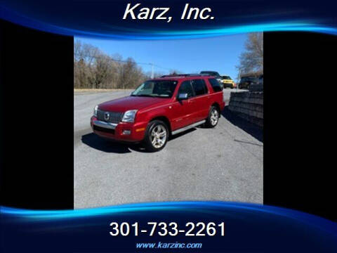 2010 Mercury Mountaineer for sale at Karz INC in Funkstown MD