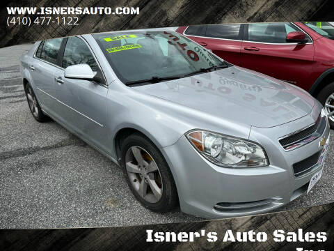 2012 Chevrolet Malibu for sale at Isner's Auto Sales Inc in Dundalk MD