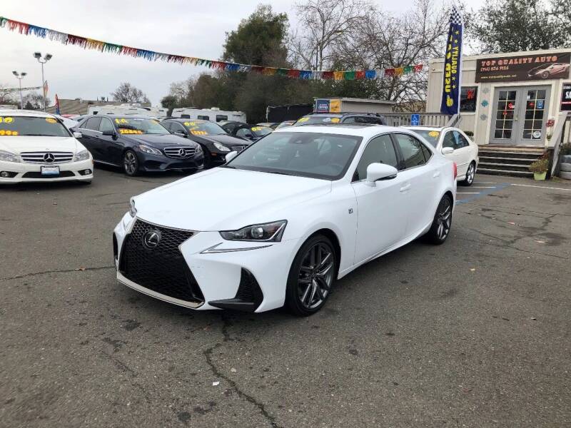 2017 Lexus IS 200t for sale at TOP QUALITY AUTO in Rancho Cordova CA