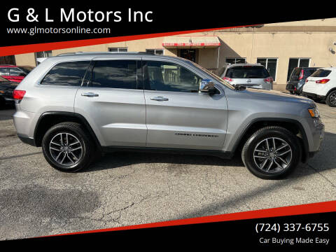 2017 Jeep Grand Cherokee for sale at G & L Motors Inc in New Kensington PA