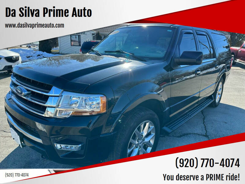 2017 Ford Expedition EL for sale at Da Silva Prime Auto in Green Bay WI