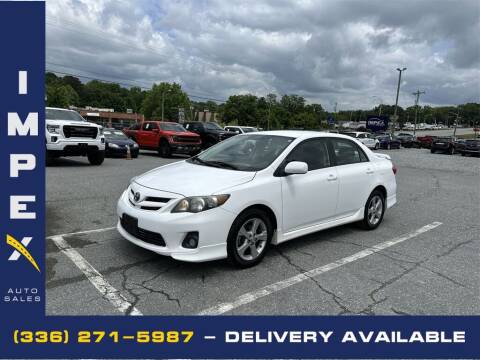 2011 Toyota Corolla for sale at Impex Auto Sales in Greensboro NC
