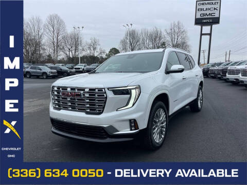 2025 GMC Acadia for sale at Impex Chevrolet GMC in Reidsville NC