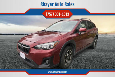 2019 Subaru Crosstrek for sale at Shayer Auto Sales in Cape Charles VA